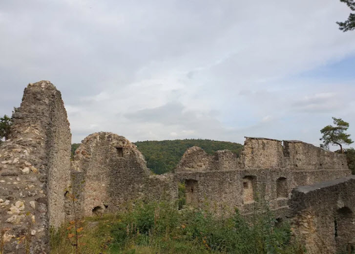 Burgruine in Simmelsdorf, Germany